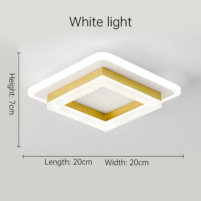 Square LED Flush Ceiling Light