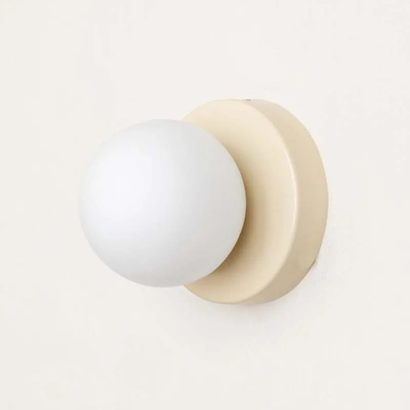Macaron Coloured Glass Sconce