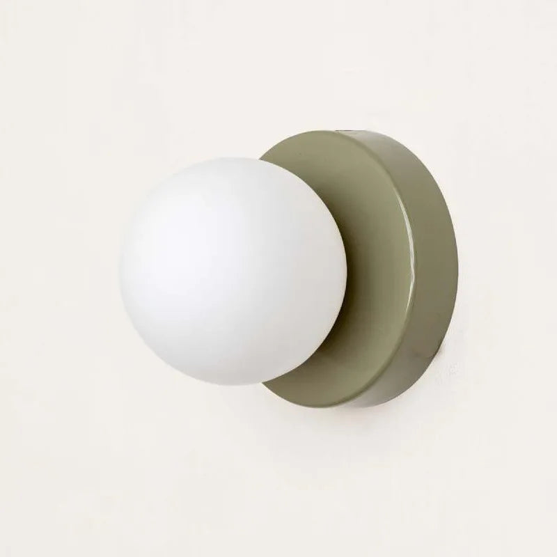 Macaron Coloured Glass Sconce