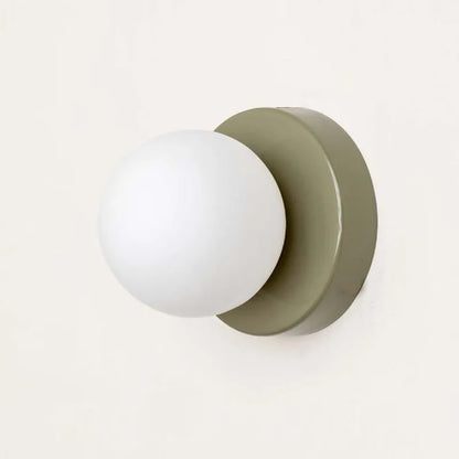 Macaron Coloured Glass Sconce