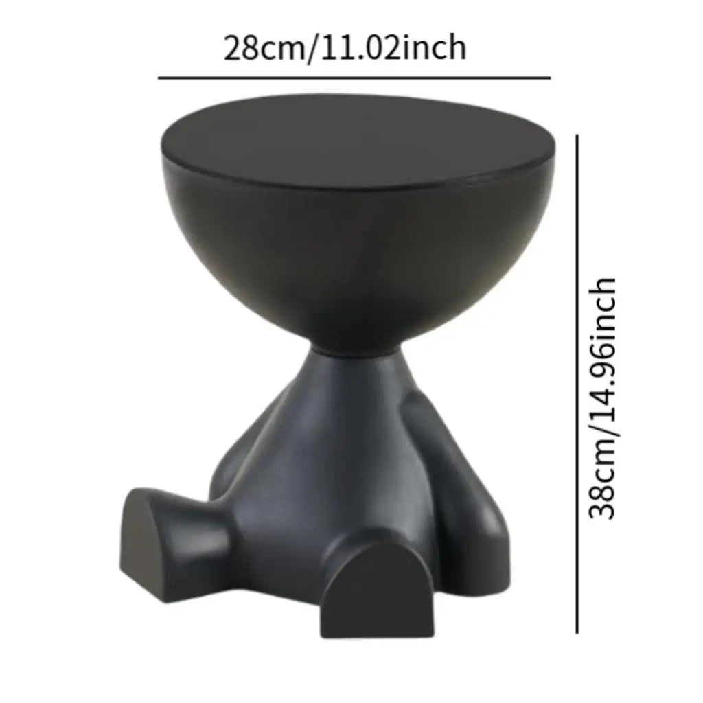 Bear Side Table with Storage