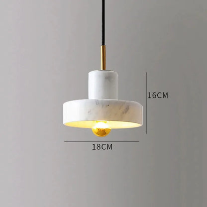 Natural Marble Pendant Lamp