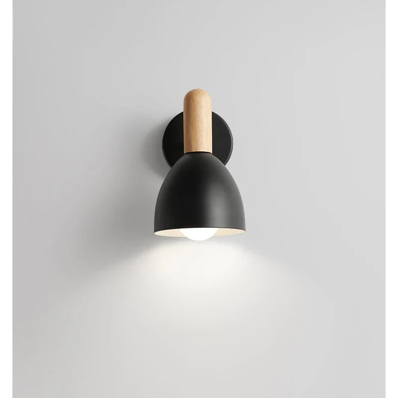 Nordic Wooden Adjustable Sconce