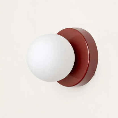 Macaron Coloured Glass Sconce