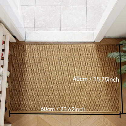 Faux Jute Outdoor Doormat