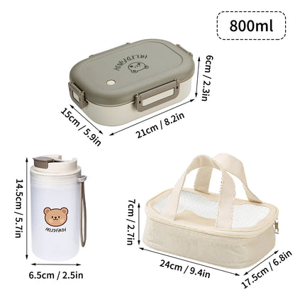 FreshMate 3-Compartment Bento