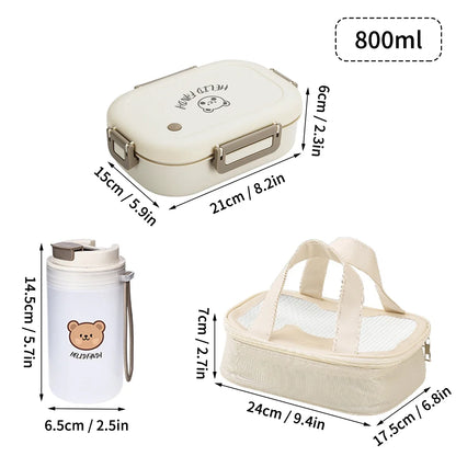 FreshMate 3-Compartment Bento
