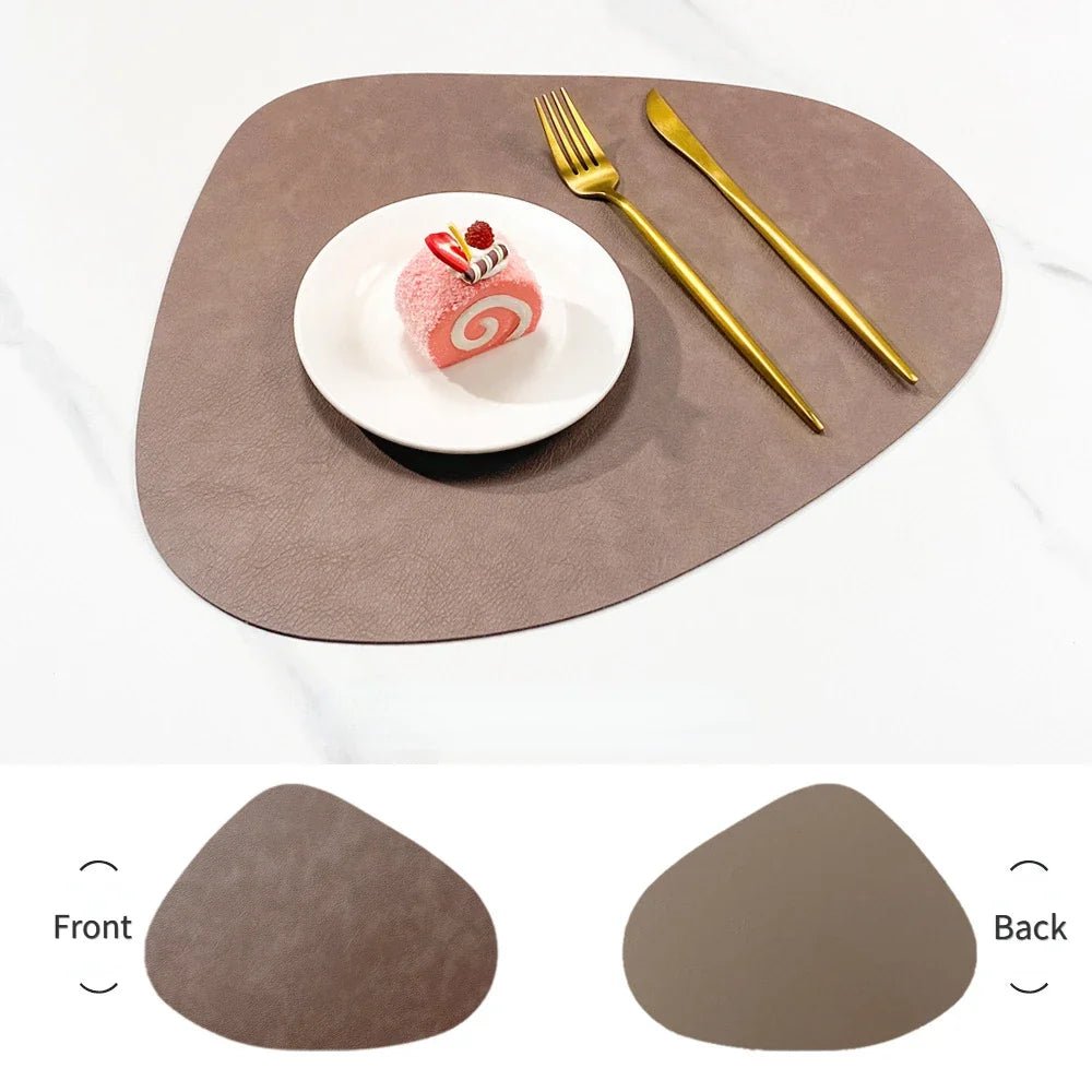 NordicDrop Leather Placemats