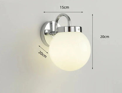 Quashion Ribbed Globe Wall Lamp