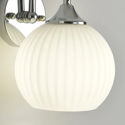 Quashion Ribbed Globe Wall Lamp