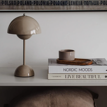 Mushroom Pod Rechargeable Lamp