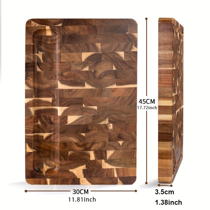 Acacia End Grain Chopping Block