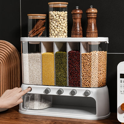 Five-Compartment Grain Dispenser