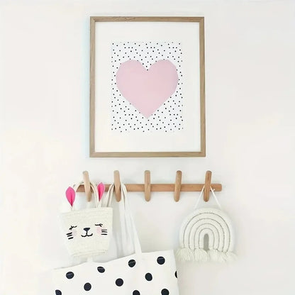Maeve Solid Oak Wall Rack