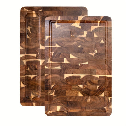 Acacia End Grain Chopping Block