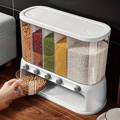 Five-Compartment Grain Dispenser