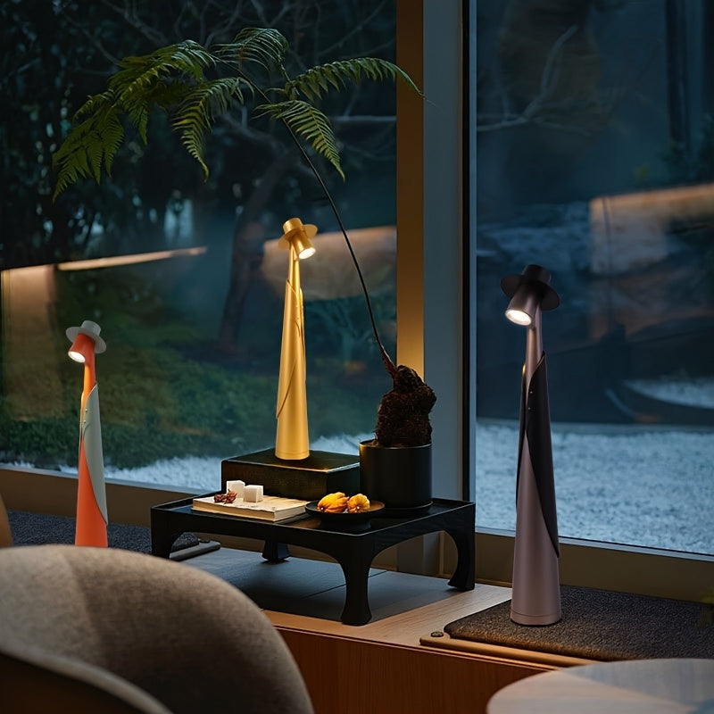 Hat Figure Rechargeable Desk Lamp