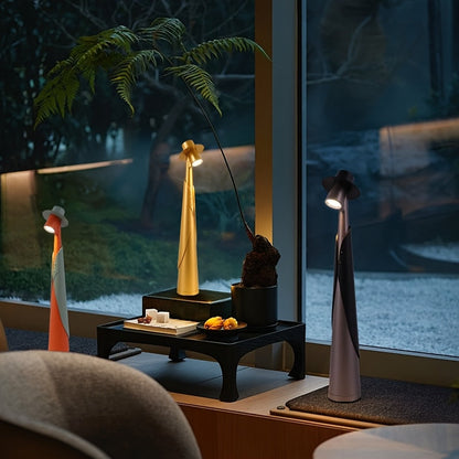 Hat Figure Rechargeable Desk Lamp