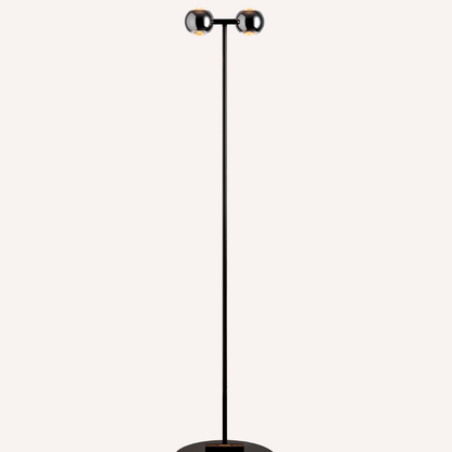 Dual Head Arc Floor Lamp