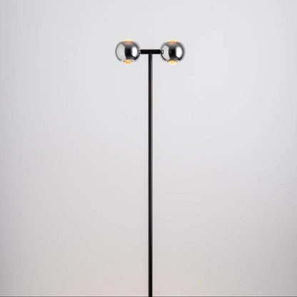 Dual Head Arc Floor Lamp