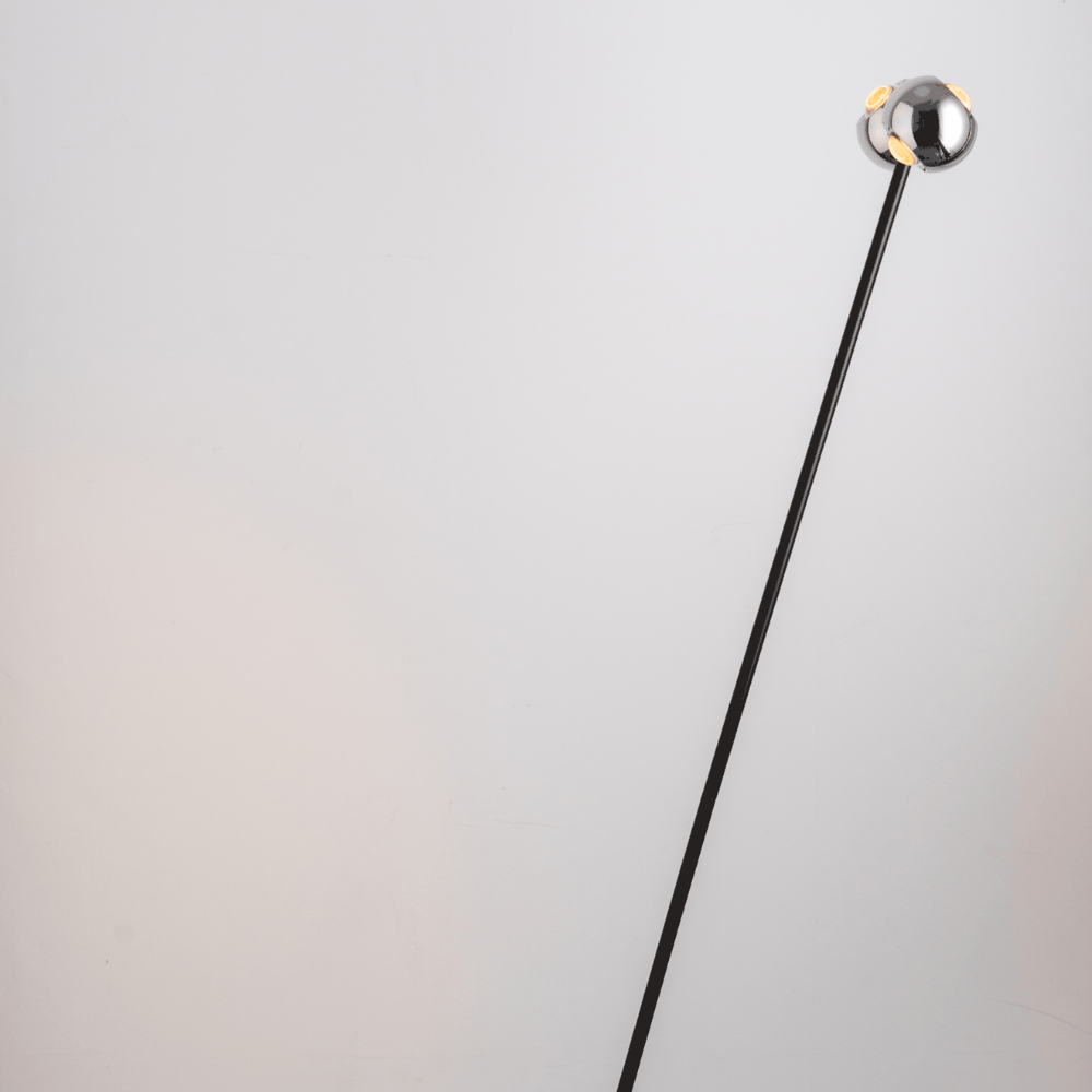Dual Head Arc Floor Lamp
