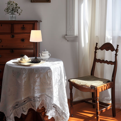 Cordless Brushed Metal Table Lamp