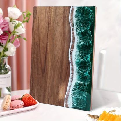 Wave Resin Acacia Serving Board