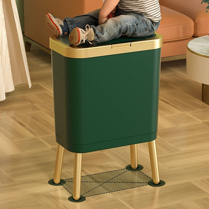15L Odour-Sealing Bin with Legs