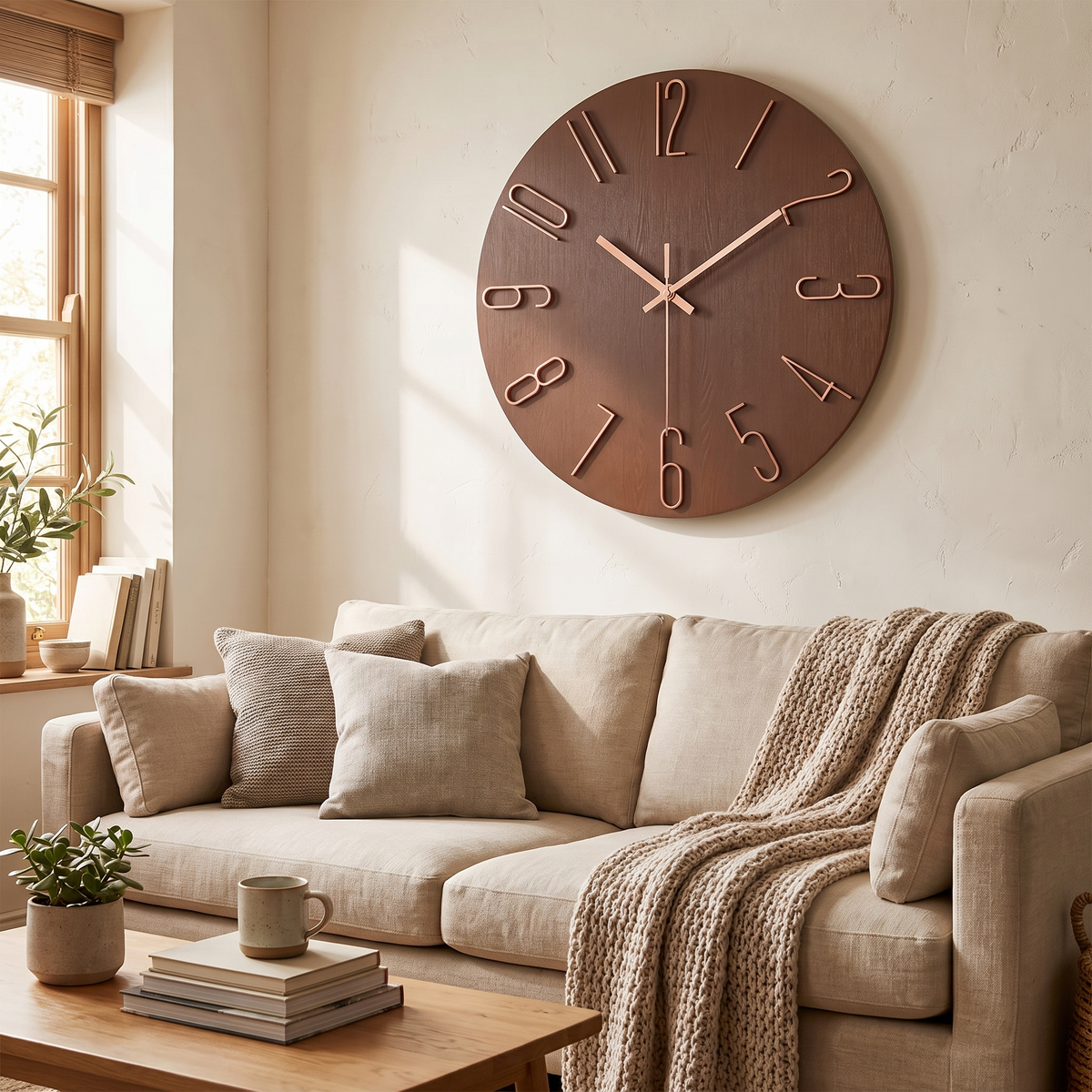 Noble Minimalist Wall Clock