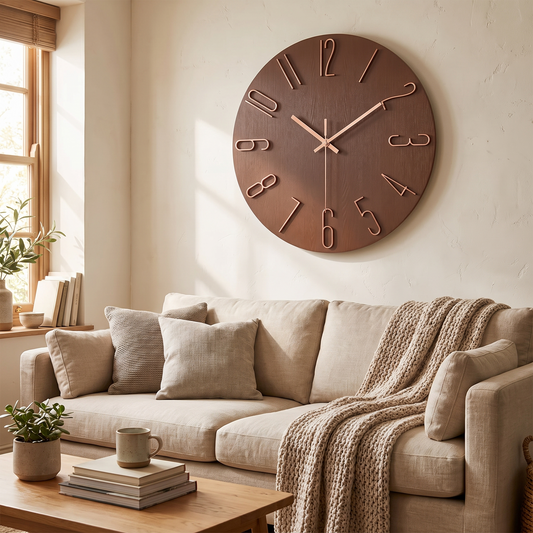 Noble Minimalist Wall Clock