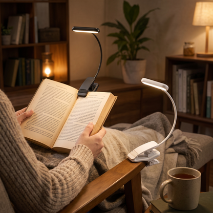 Clip-On Rechargeable Reading Light