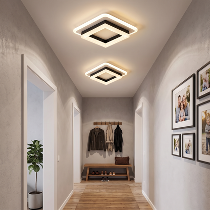 Square LED Flush Ceiling Light