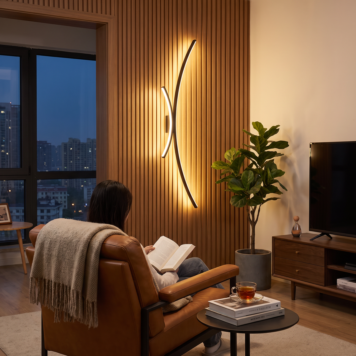 Linear LED Wall Sconce