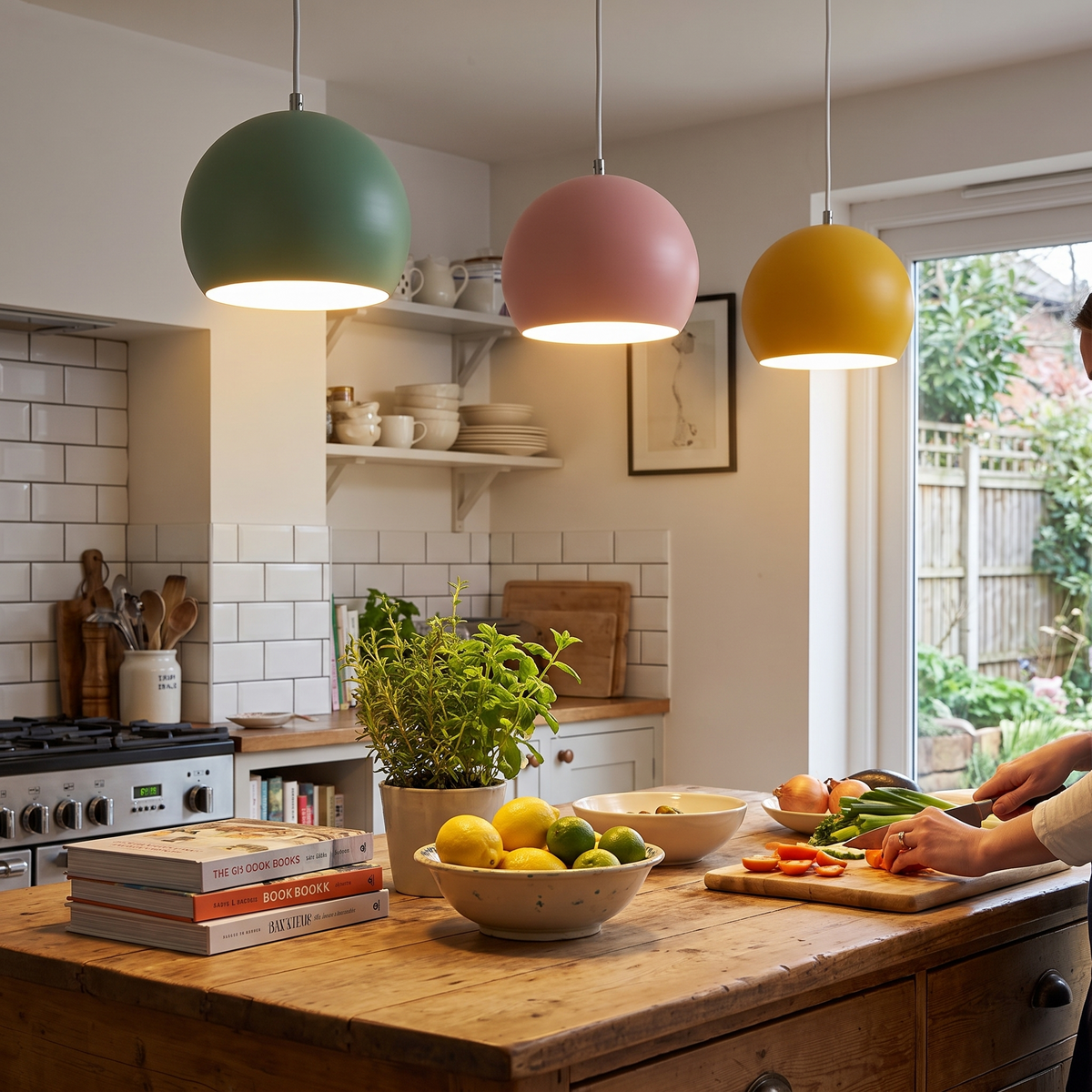 Macaron Round Ceiling Light