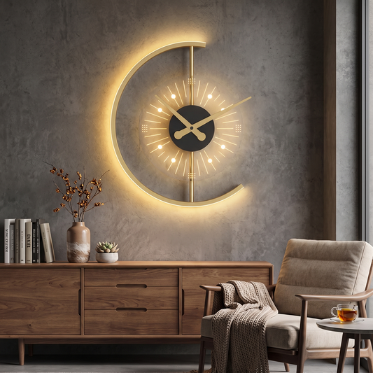 Lunaris Wall Clock Light