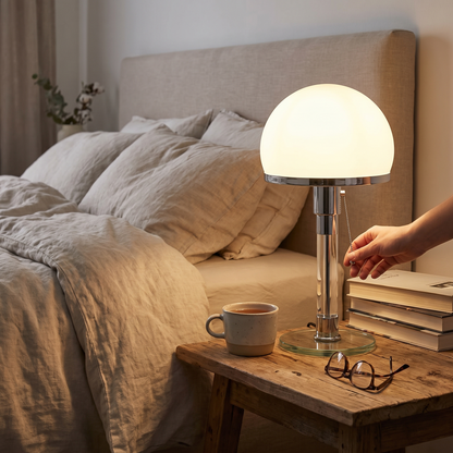 Wilhelm Frosted Glass Table Lamp