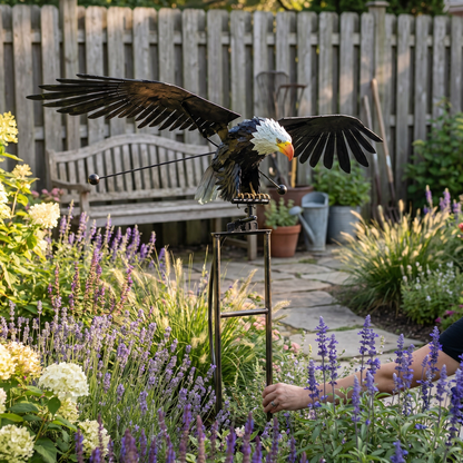 Flapping Wings Garden Bird