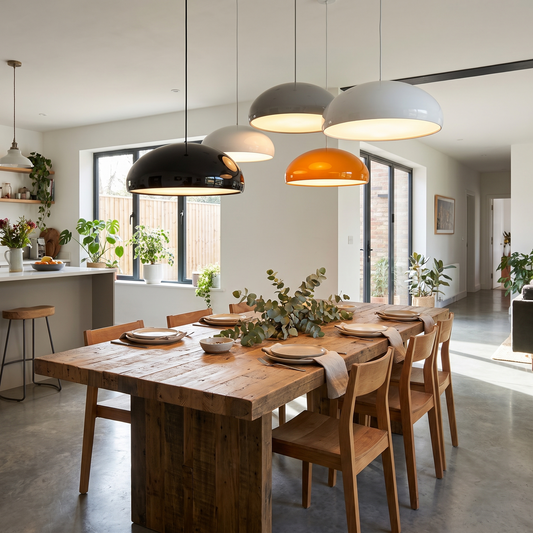 Lira Deco Metal Pendant Light