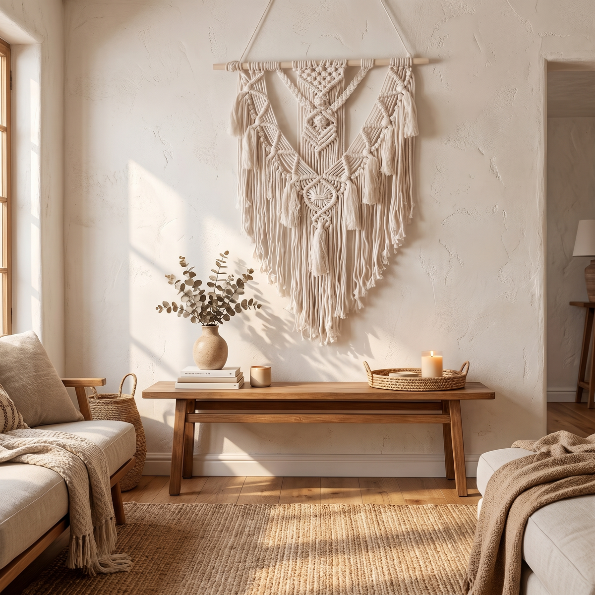 Macrame Woven Wall Hanging