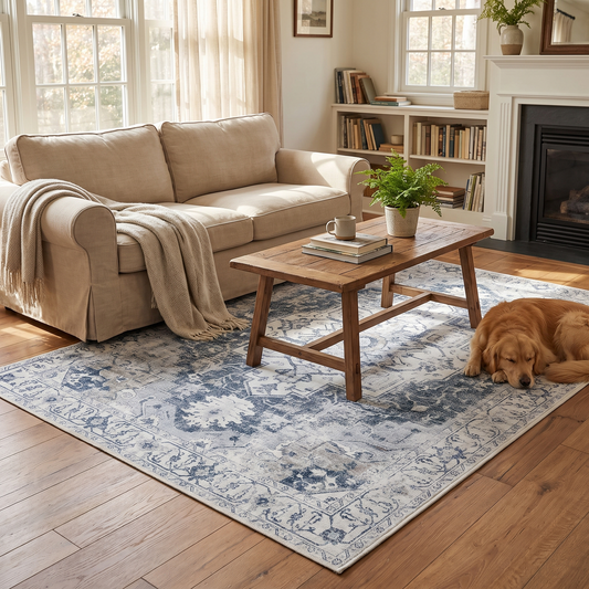 Heritage Medallion Foldable Rug