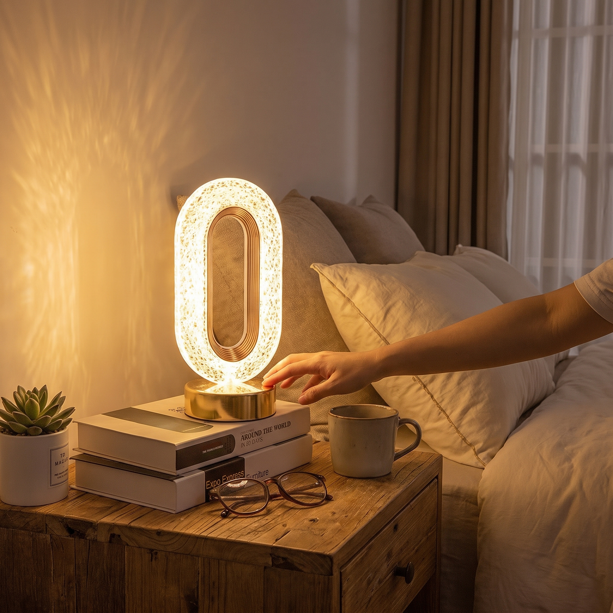 Stellora 3D Crystal Night Light