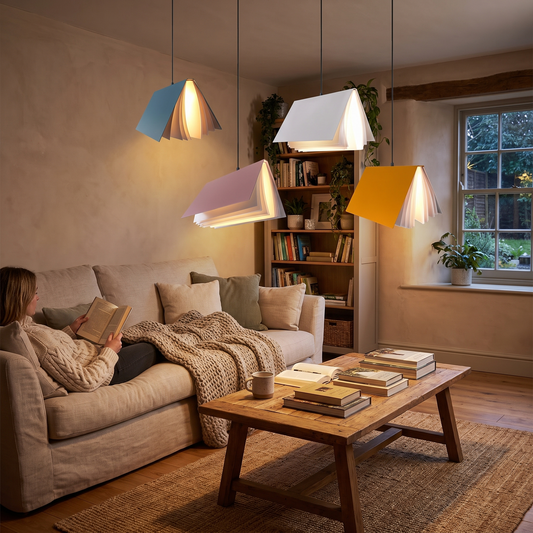 Flying Book Pendant Light