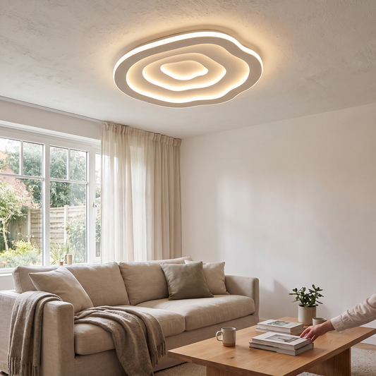 Ripple LED Flush Ceiling Lamp