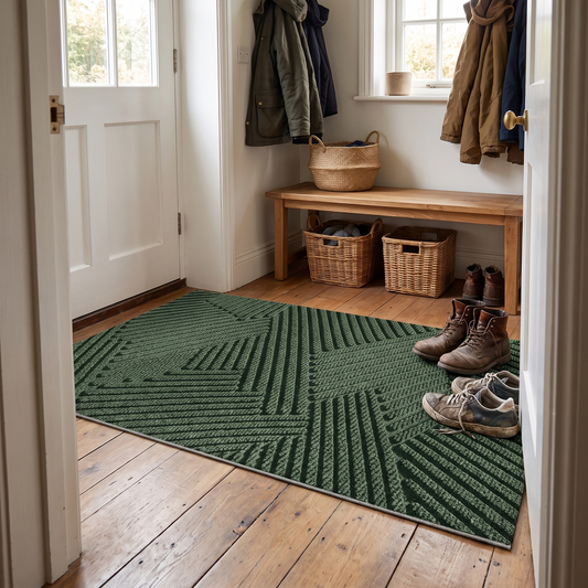 Non-Slip Dirt-Trap Door Mat