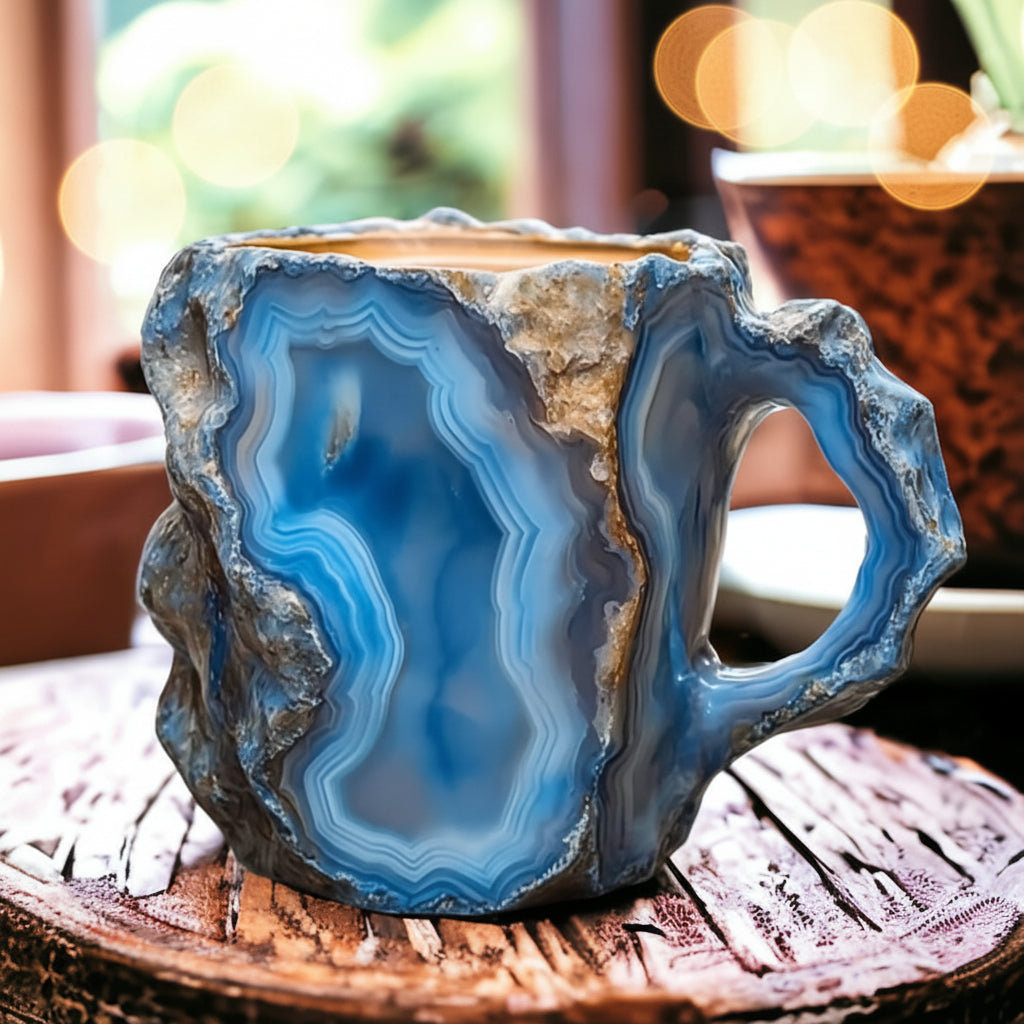 Crystal Effect Insulated Mug