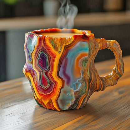 Crystal Effect Insulated Mug
