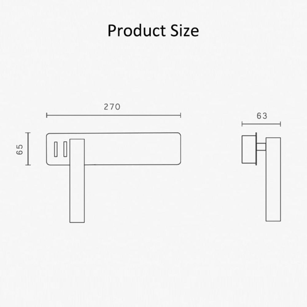 Adjustable LED Reading Wall Light