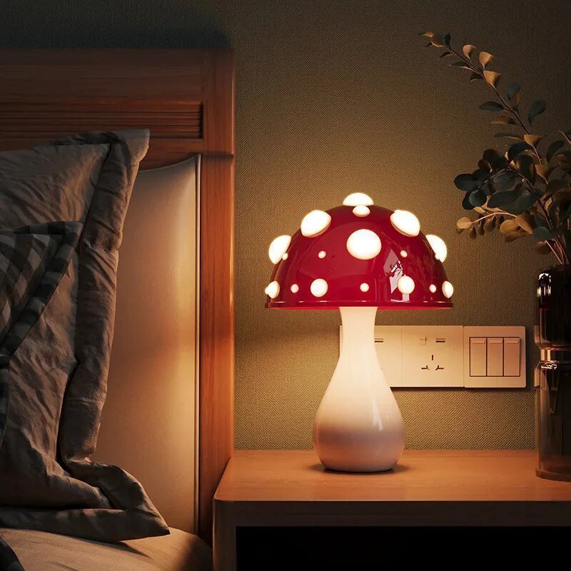 Amanita LED Mushroom Lamp