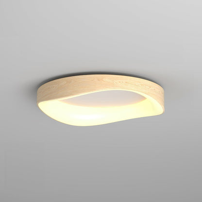 Wood Grain LED Ceiling Light