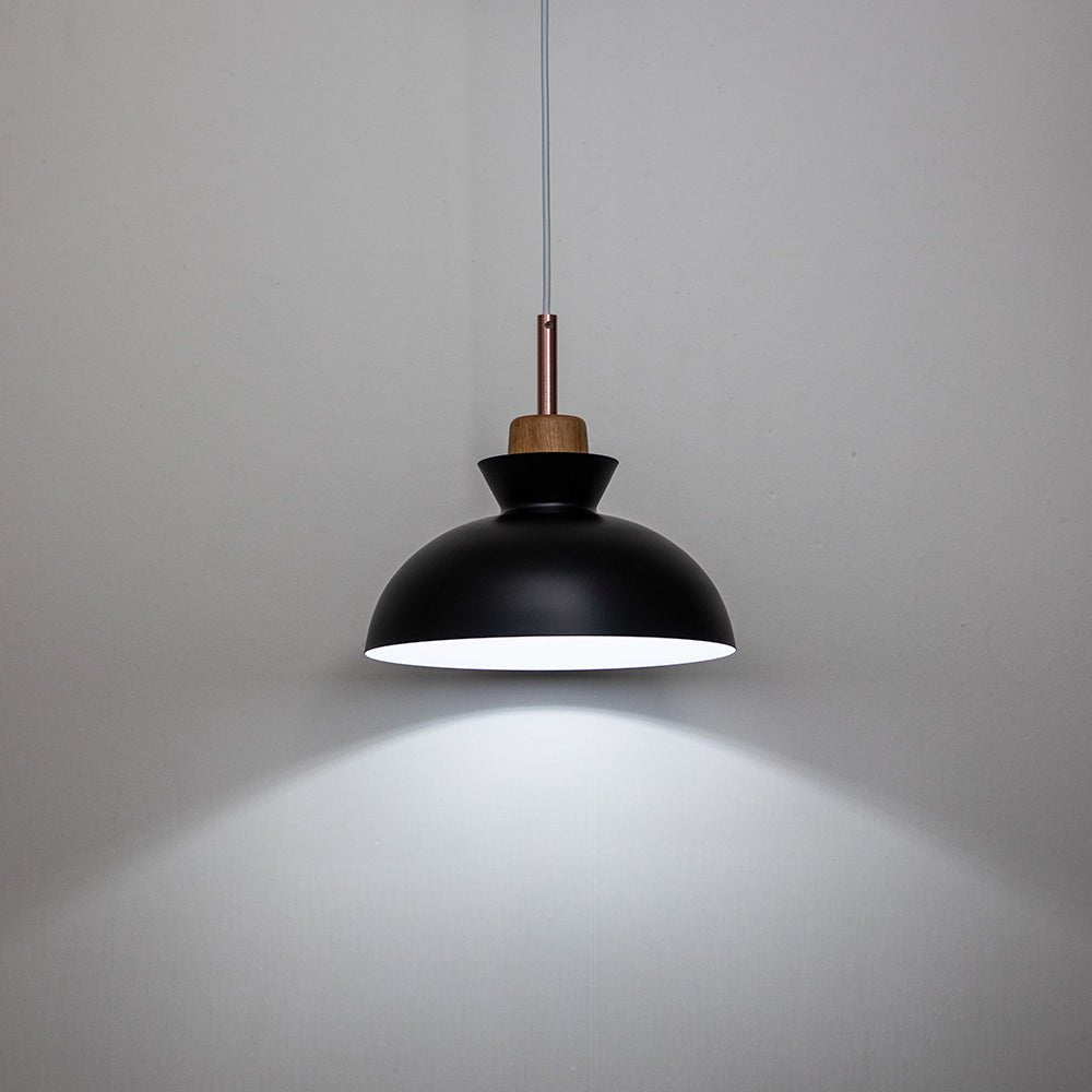 Scandinavian Metal Dome Pendant